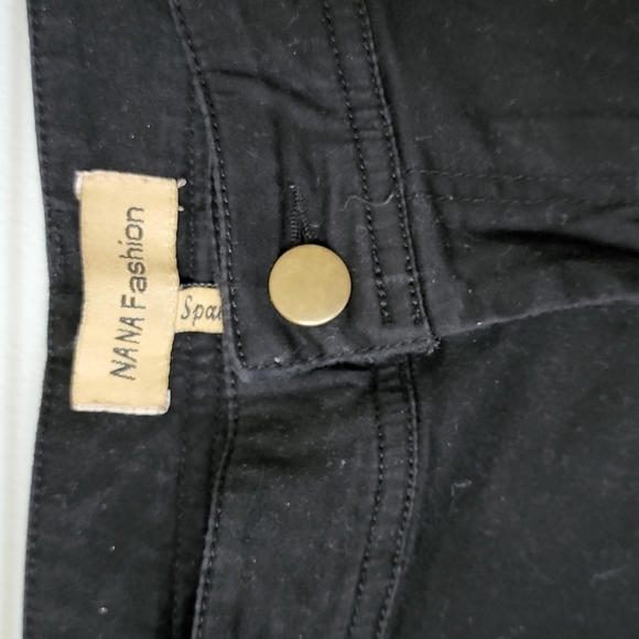 NANA Fashion Large Black  Jeans Spandex - Picture 2 of 9